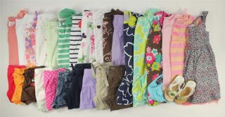 HUGE USED Toddler Girl 18 24M 2T Spring Summer Clothes Lot Gymboree