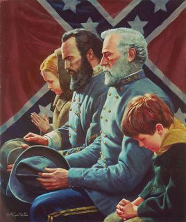 Mort Kunstler Civil War Print Generals Brought Tears