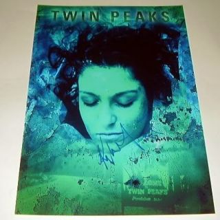 Twin Peaks PP Signed Poster 12x8 Kyle MacLachlan