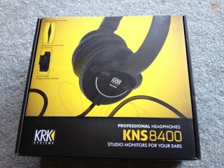 KRK Systems KNS8400 Headphones New
