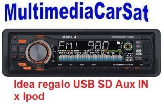 Audiola SCD 1386 USB SD Aux in Frontalino Asportabile  Nuova