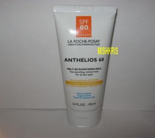 La Roche Posay Anthelios 60 Melt In Sunscreen Milk 5.0 oz SPF 60   exp