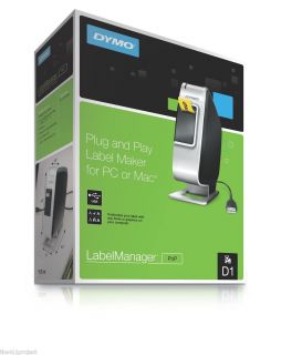 New Dymo LabelManager PNP Electronic USB Label Maker Printer Bundle