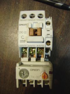 Cerus Orion CRC 22 Contactor with CTK 22 Overload