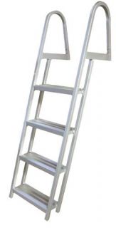 Aluminum 4 Step Ladder Dock Ladder Pontoon Ladder