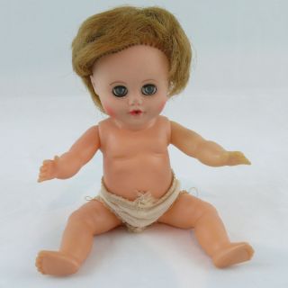 1958 1959 Vinyl Drink Wet Cosmopolitan Baby Ginger Doll 8 inches Tall