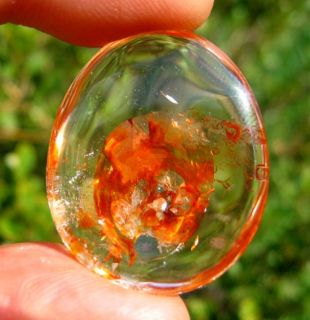 NaturalGardenInclusion Quartz Crystals Landscape Stone 10 6g