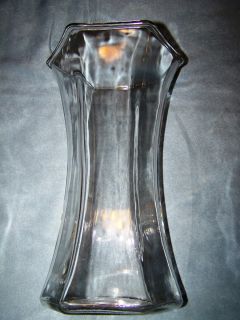 Beautiful Large Clear Glass VaseL@@K