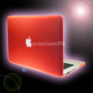 13 3 Mac MacBook Pro Matte Hard Case Plastic Shell Laptop Notebook RED