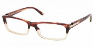 Eyeglasses Light Tortoise w Clear Plastic Frames PR05NV RWX1O1 Large