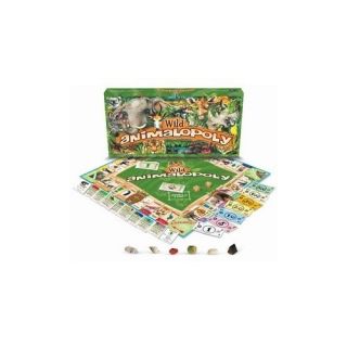 ANIMAL OPOLY Monopoly Game Animalopoly Late for the Sky Jungle Animals
