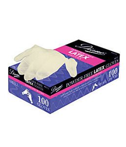 Diane Powdere Free Latex Gloves 100 Pack Medium 8011