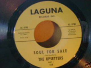 Latin Jazz 45 Upsetters Soul for Sale on Laguna Listen