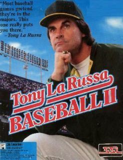 Tony LaRussa Baseball II XP Vista Windows 7 Install