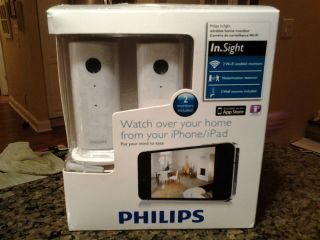 Philips in Sight Wireless Home Monitoring System Surveilance