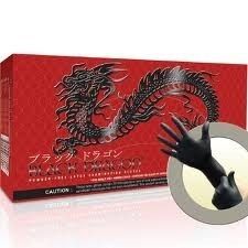 Microflex Black Dragon Latex Glove Powder Free 4 7 Mils Thick 9 5 L