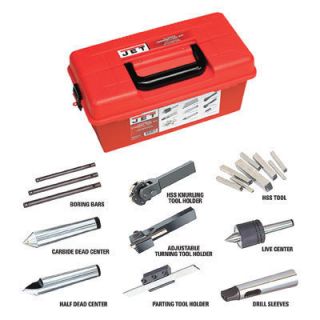 Jet 660210 23 Piece Turning Tool Kit for ZX Series Lathes New