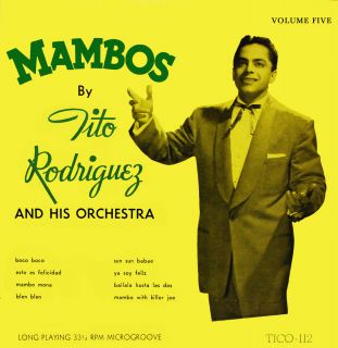Tito Rodriguez Mambos Vol 5 CD New Tico 112 Latin Jazz Mambo