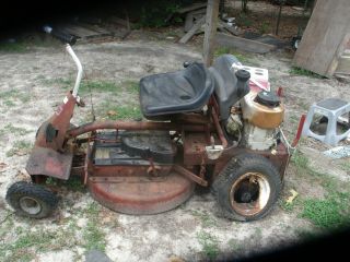 20 Years Old Snapper Lawn Mower Parts Rusty Spare as Is Needs TLC