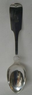 Taylor & Lawrie American COIN Silver Teaspoon Philadelphia, PA c.1837