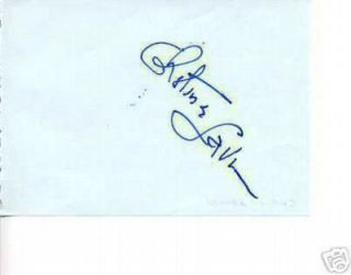 Christine Lavin Famous Singer Signed Autograph