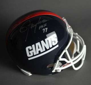 Lawrence Taylor Signed/ Autographed New York Giants F/S Helmet JSA