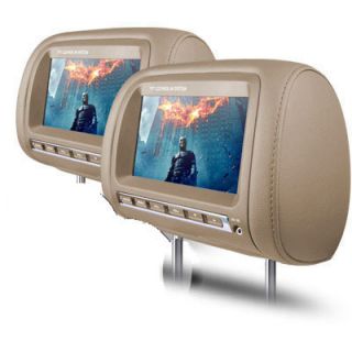 Xtrons HM704 New Dual 7 Wide 16 9 TFT LCD Car Headrest Pillow Monitor
