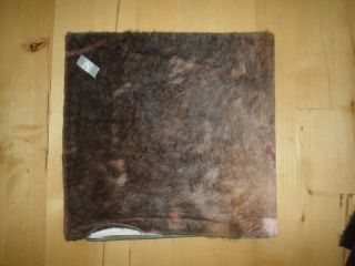 Hair on Hide Leather Pillow Cowhide Cowboy Western Decor Furniture