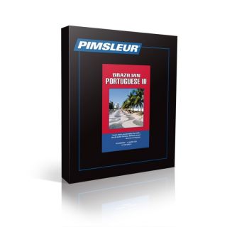 Learn to Speak Portuguese Fast with Pimsleur Portuguese Level 3 16 CDs