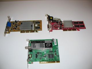 Radeon 9250 GeForce 4 MX440 Leadtek Winfast 2000 TV Used Lots