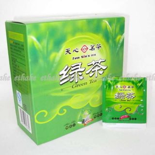 Chinese Compact Green Tea Bag Cha Unground 50pcs 1G03