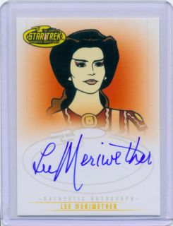 Star Trek TOS Art & Images A27 Lee Meriwether (Losira) Autograph Auto