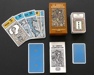 Vintage Le Grand Geomancien Tarot Cards Divination Oracle Deck Jean