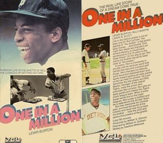 One In a Million The Ron Leflore Story DVD Detroit Tigers Baseball