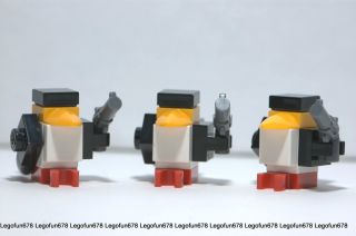 Lego Batman New Three Penguins with Weapon from Set 7783