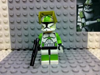 Lego Star Wars Clone Trooper Clone Captain Lock Custom