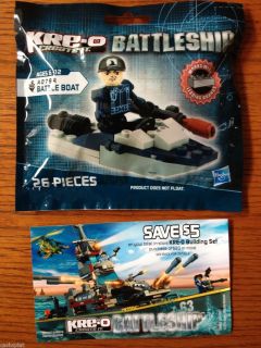 Battleship Battle Boat A0794 and 5 Off 20 Coupon Kre o Works With Lego