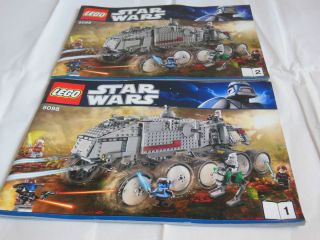 Lego Star Wars Clone Turbo Tank 8098 Instruction Manual Only