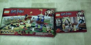 New SEALED Lego Harry Potter 4736 Freeing Dobby 4737 Quidditch Match