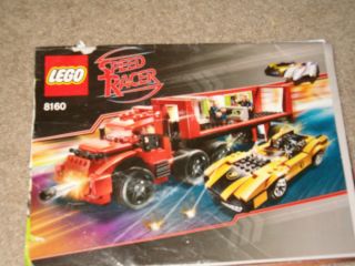 Lego Speed Racer 8160 Cruncher Block Racer x Instruction Booklet Only