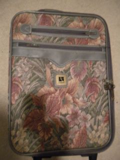 Leisure Luggage Piece Floral Travel with Wheels