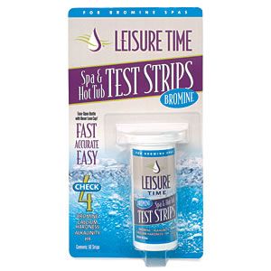 Leisure Time Spa Hot Tub Bromine Chemical Test Strips 50 Count