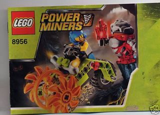 Lego Instructions Power Miners 8956