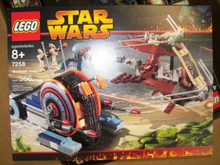Star Wars Lego SEALED Set 7258 Wookiee Attack 366 Pcs
