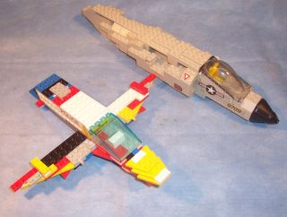 Lego Legoland Police Mega Bloks Brick Blocks Probuilder 9709 Airplane