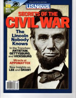 of The Civil War U s News Magazine Lincoln Gettysburg Lee Grant