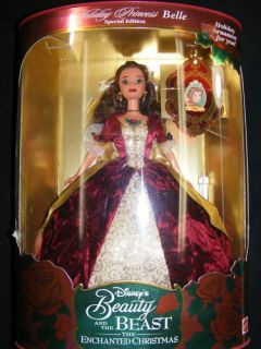 Holiday Princess Belle Barbie Doll Special Edition 1997