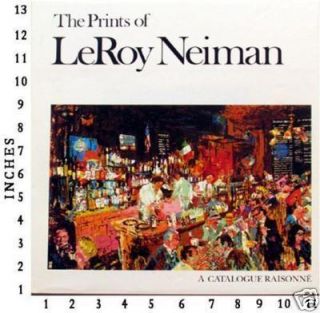 Leroy Neiman Prints RARE Art Book Over $55 000 Value