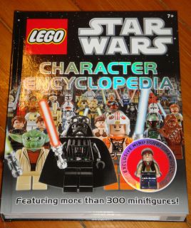 New Lego Star Wars Character Encyclopedia Book Exclusive Han Solo Mini