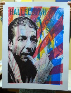 Leonard Cohen Hallelujah Print 2010 Print Mafia s N